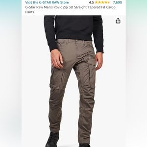 G Star Raw Rovic Cargo pants 32x30